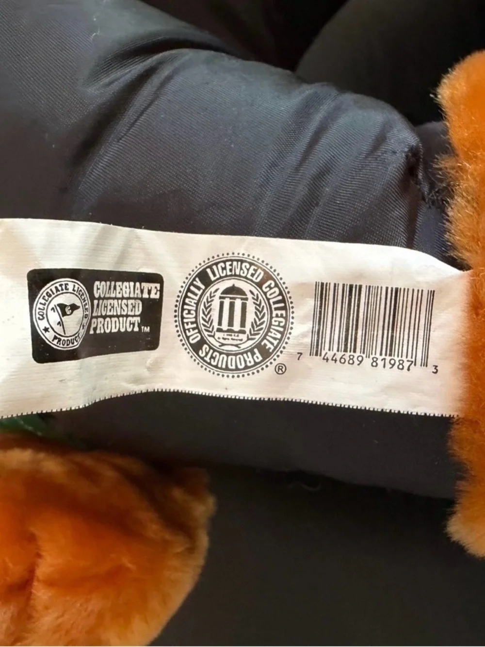 Vintage Auburn Tigers Teddy Bear Plush #14 Officially Licensed NCAA Collectible